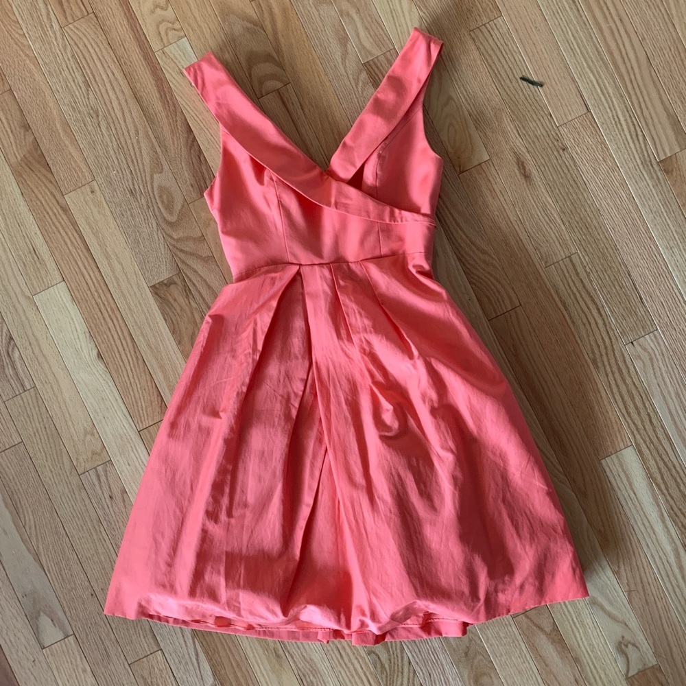 Bhldn cotton-silk cocktail dress